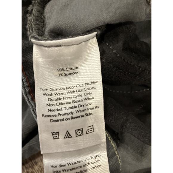 Eddie Bauer Women's Grey Corduroy Boyfriend Slim Pant Size 10 - Picture 7 of 8